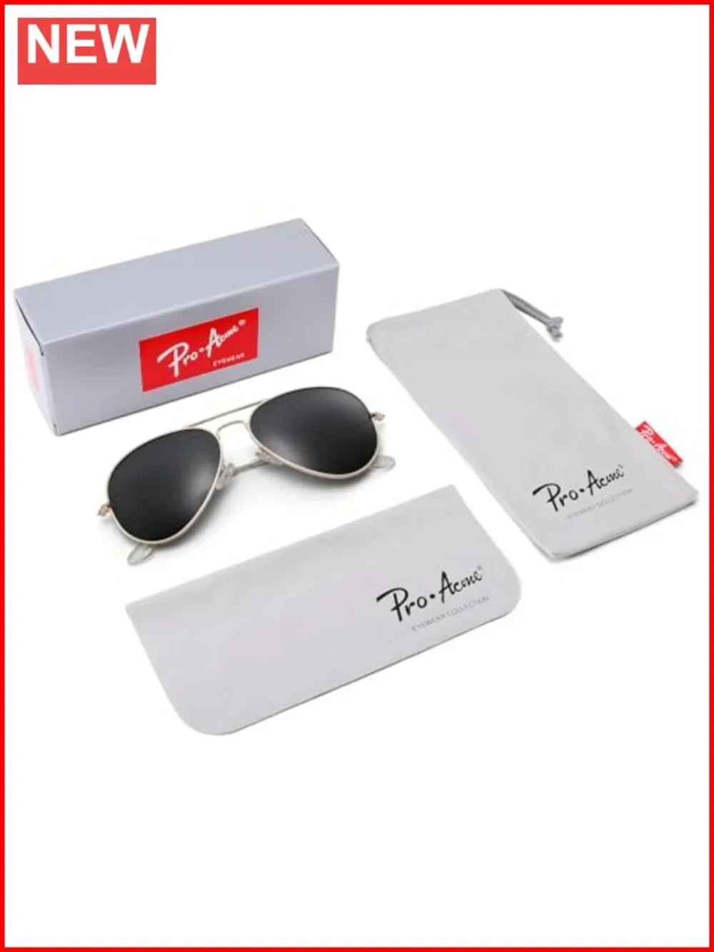 Classic Polarized Aviator Sunglasses UV400 Protection Metal Frame
